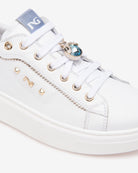 NeroGiardini sneakers donna in pelle con charms - Musto Calzature srl