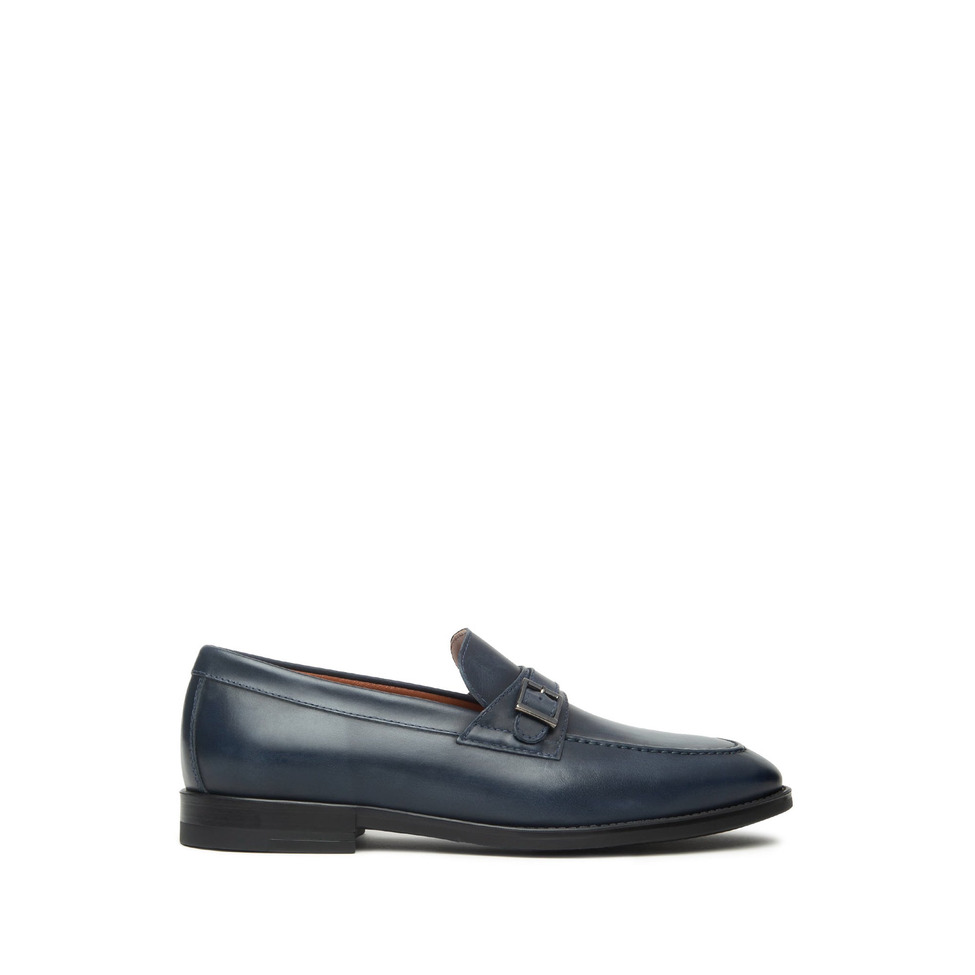 NeroGiardini mocassini da uomo in pelle con fibbia - Musto Calzature srl