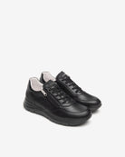 NeroGiardini sneakers da uomo con zip in pelle - Musto Calzature srl
