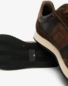 NeroGiardini sneakers da uomo in pelle e camoscio - Musto Calzature srl