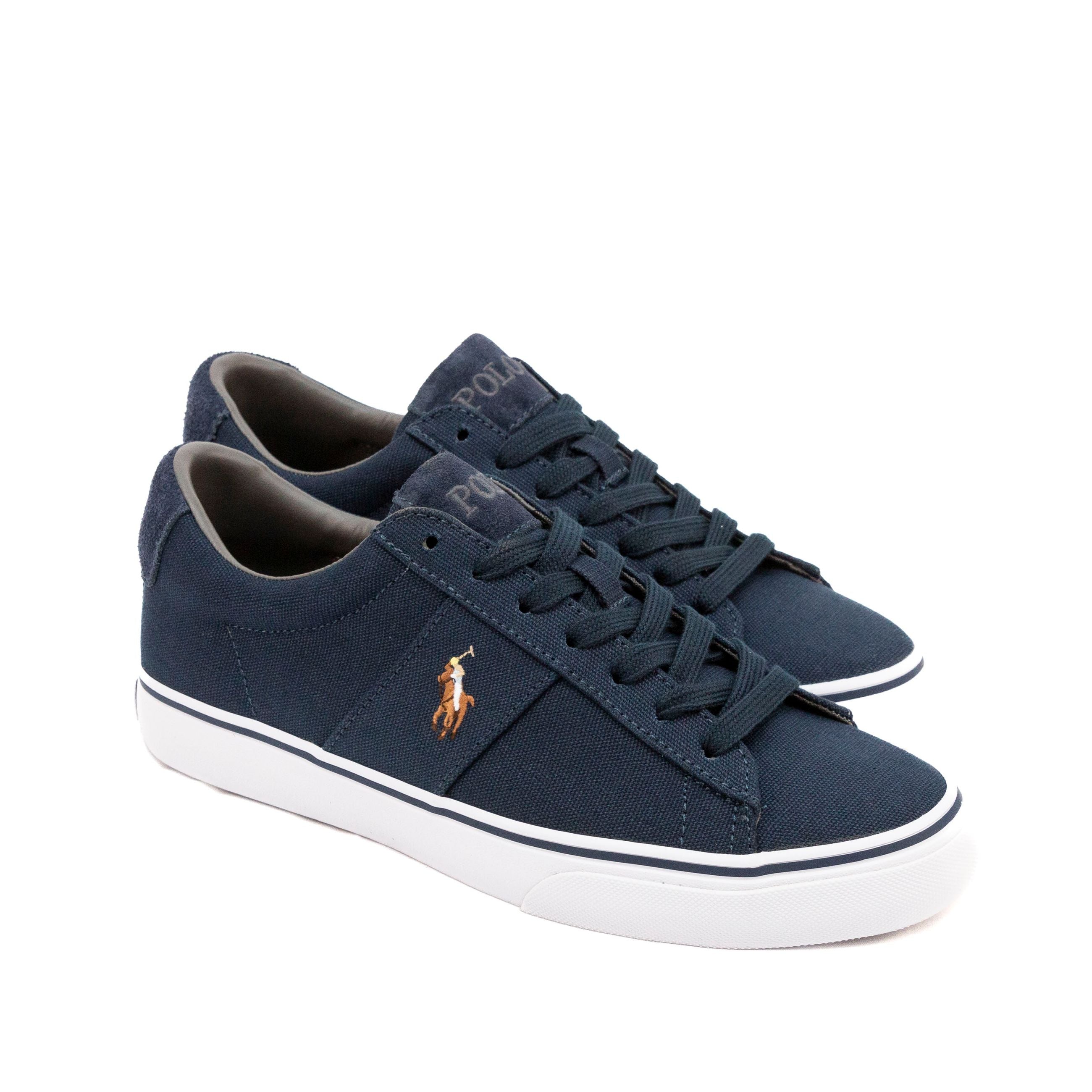 POLO RALPH LAUREN sneakers uomo in tela - Musto Calzature srl
