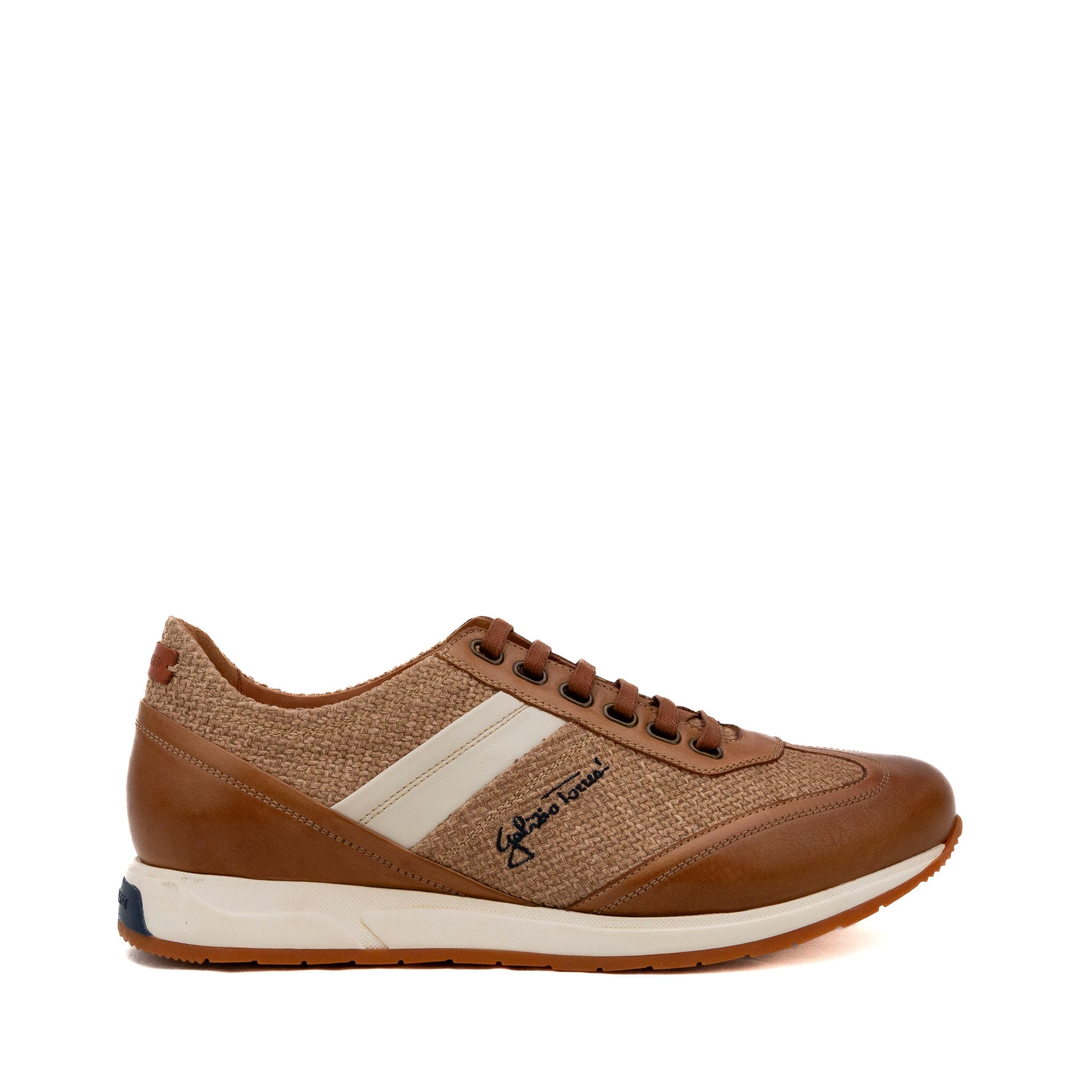 GALIZIO TORRESI Sneakers uomo pelle e tessuto 318850 - Musto Calzature srl
