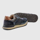 AMBITIOUS Sneakers uomo pelle+camoscio+tess VINCE 13868T - Musto Calzature srl