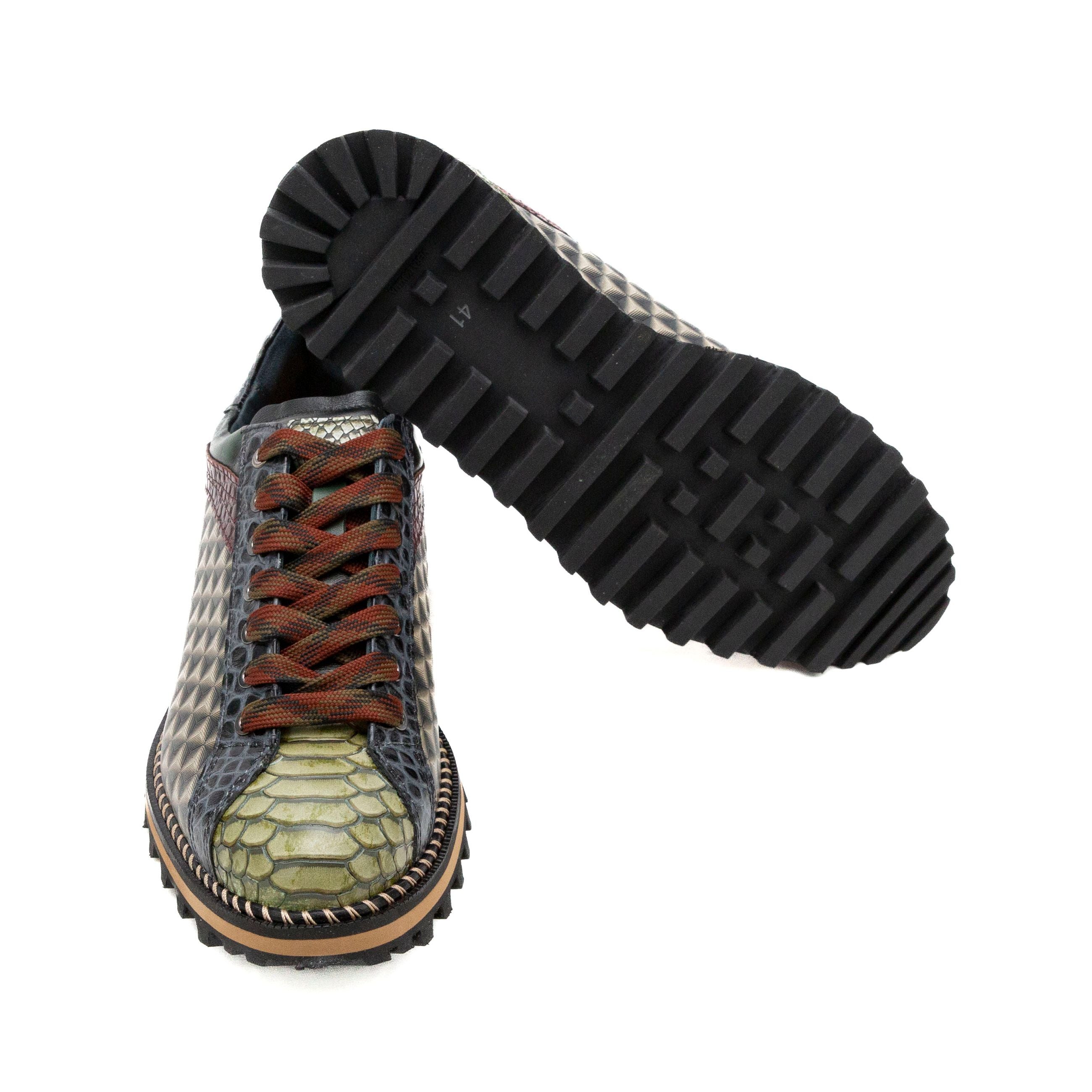 LORENZI Sneakers uomo Pelle 17084 - Musto Calzature srl