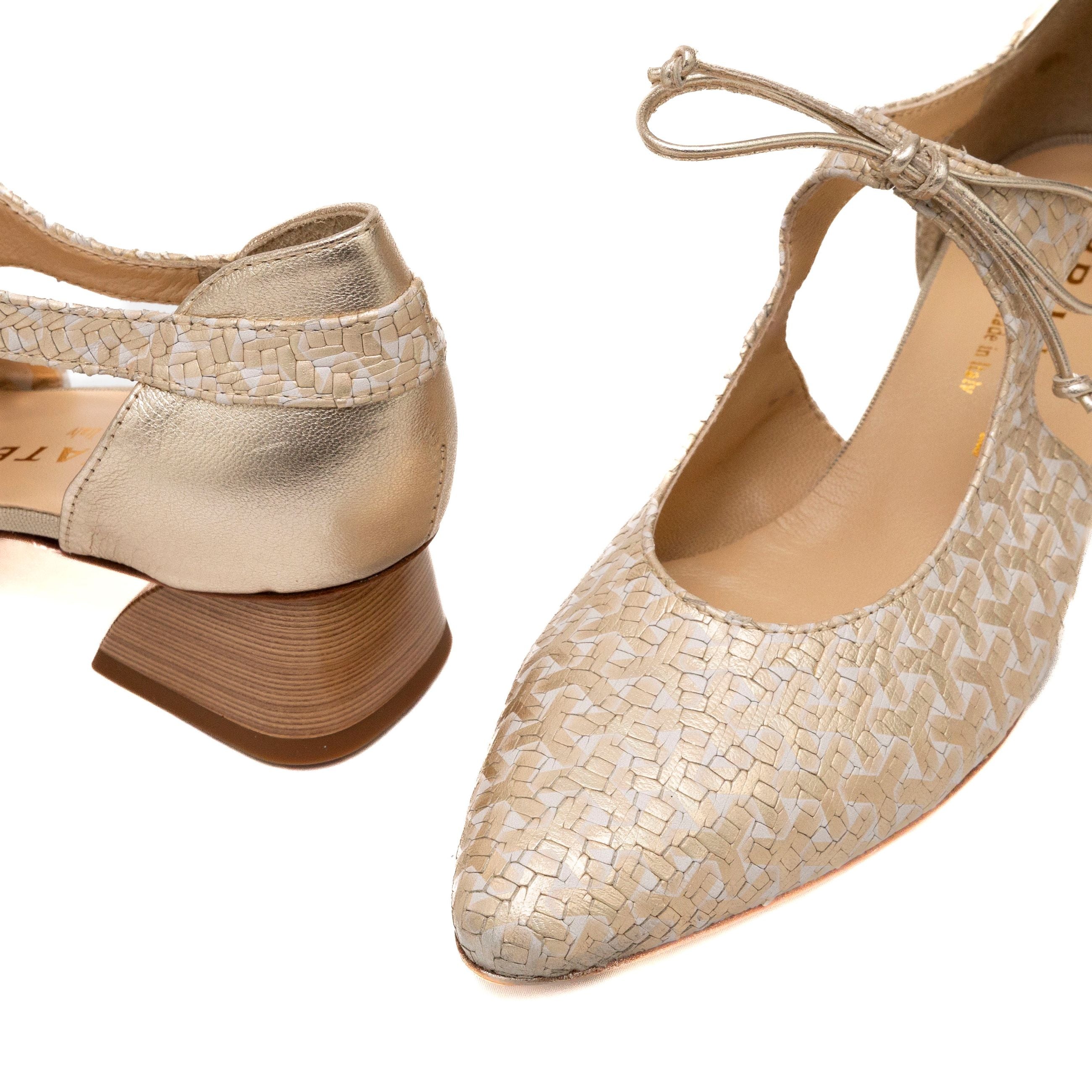 BRUNATE Decolletè tacco basso Pelle 32382 pl - Musto Calzature srl