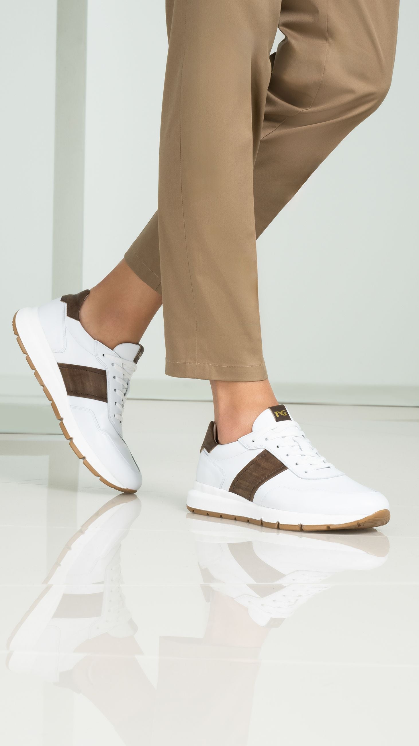 NeroGiardini sneakers uomo in pelle - Musto Calzature srl