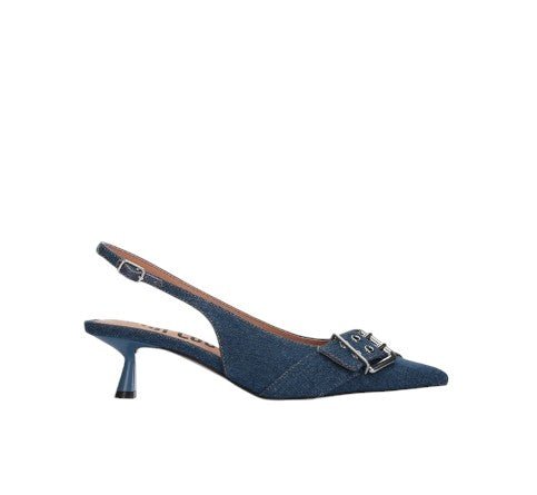 BIBI LOU Decolletè tacco basso Denim SAMIRA 521Z67VK - Musto Calzature srl