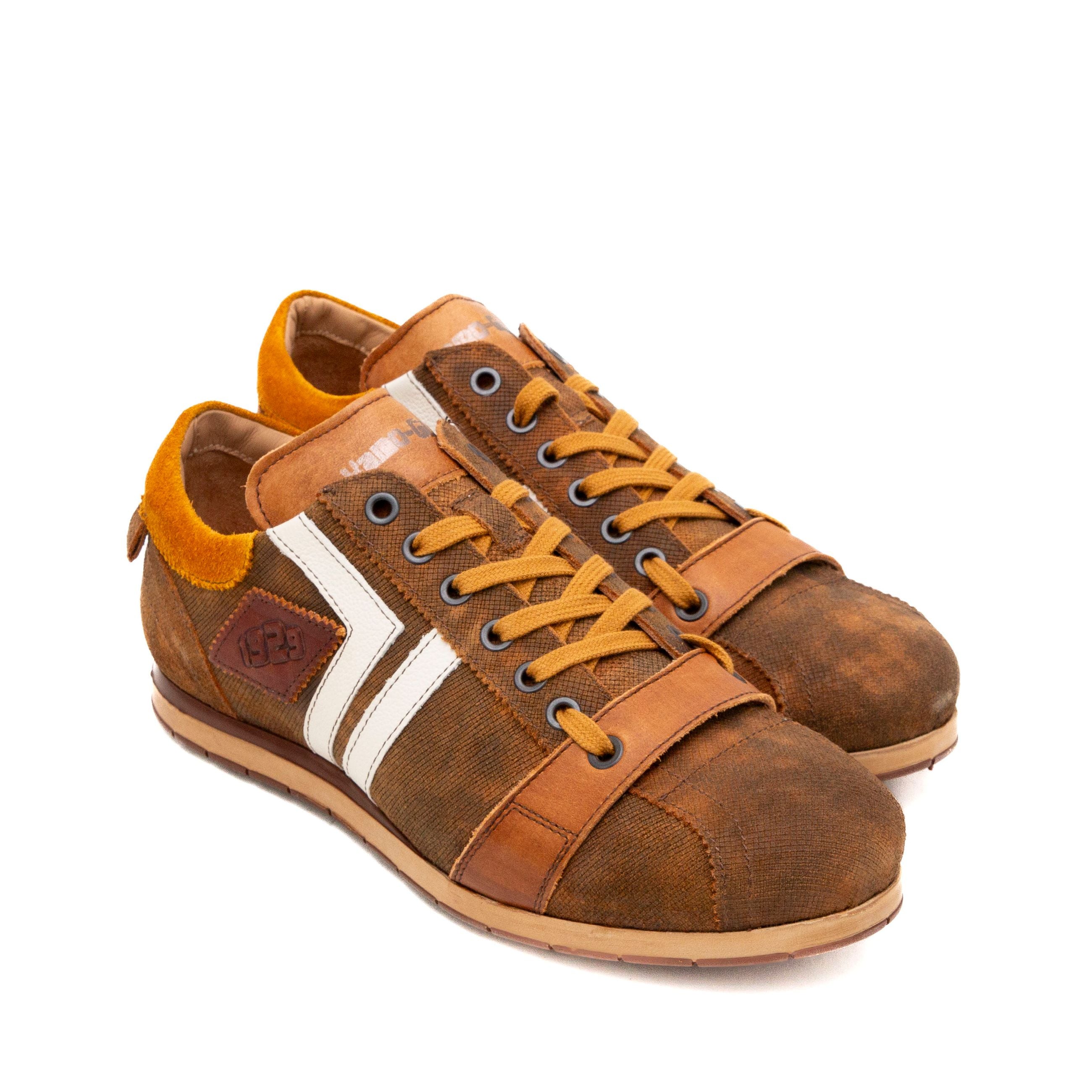 KAMO - GUTSU Sneakers uomo pelle+camoscio TIFO - 030 - Musto Calzature srl
