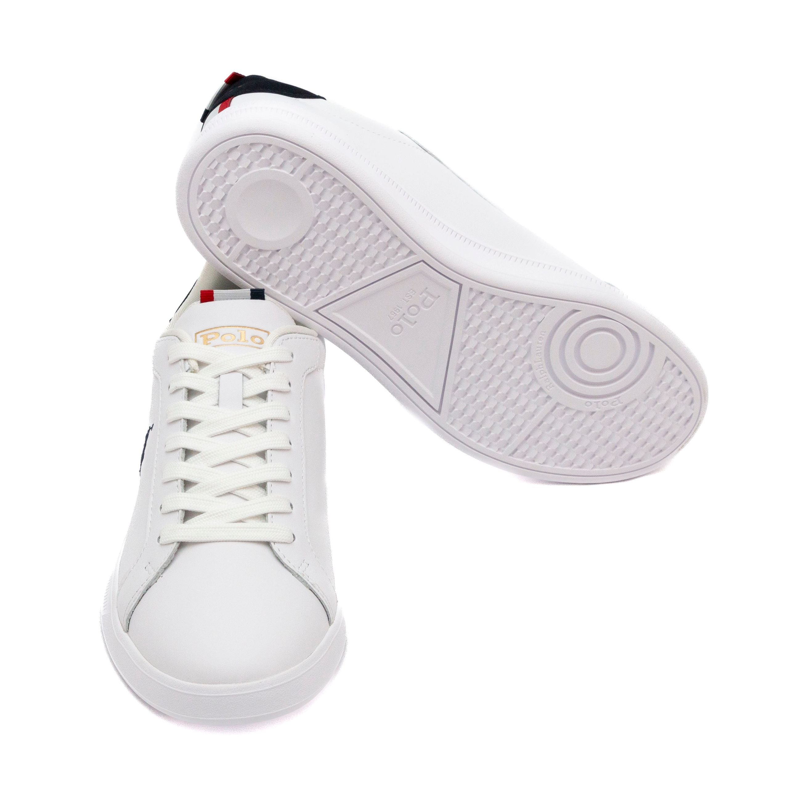 POLO RALPH LAUREN Sneakers uomo Pelle HERITAGE COURT II LOW tr - Musto Calzature srl