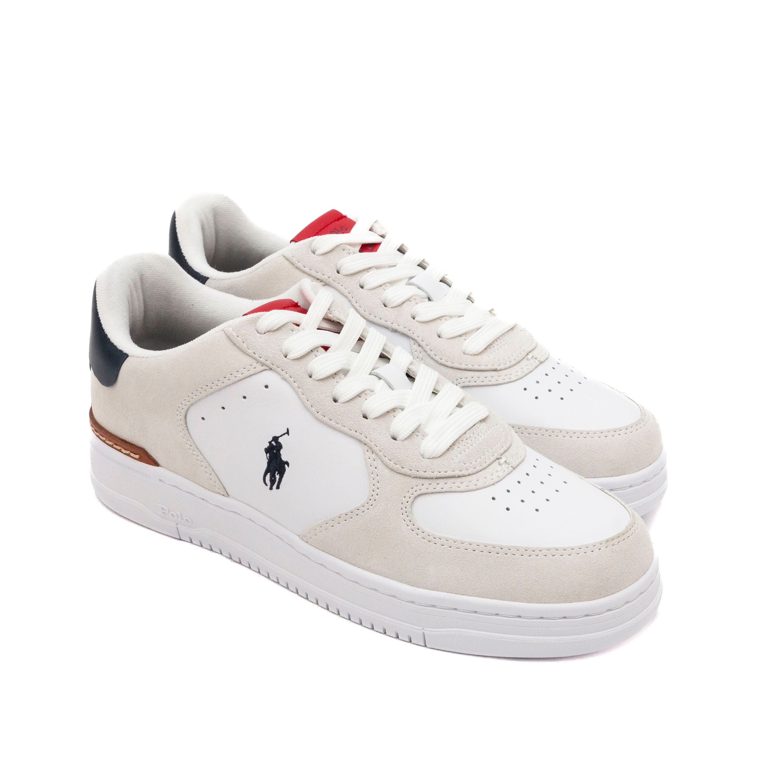 POLO RALPH LAUREN sneakers uomo in pelle e camoscio - Musto Calzature srl