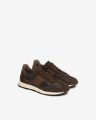 NeroGiardini sneakers da uomo in pelle e camoscio - Musto Calzature srl