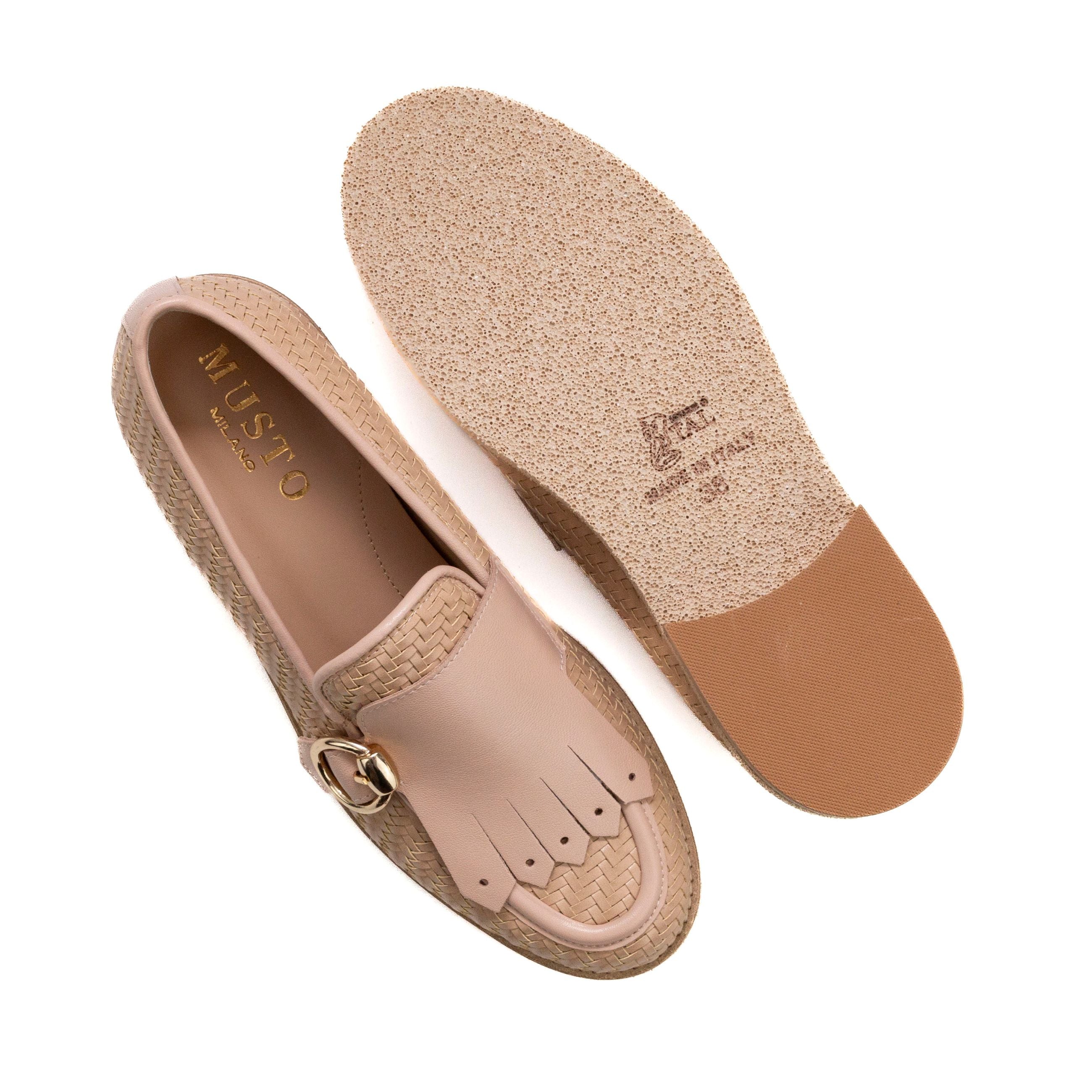 MUSTO Mocassini PELLE INTRECCIATA FORTE H485M - Musto Calzature srl