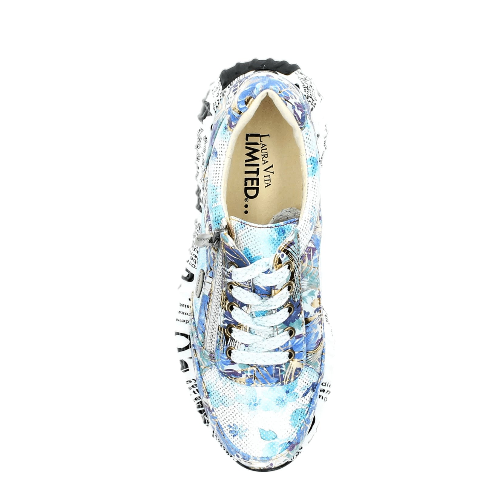LAURA VITA Sneakers pelle e tessuto BURTON 1123 - Musto Calzature srl