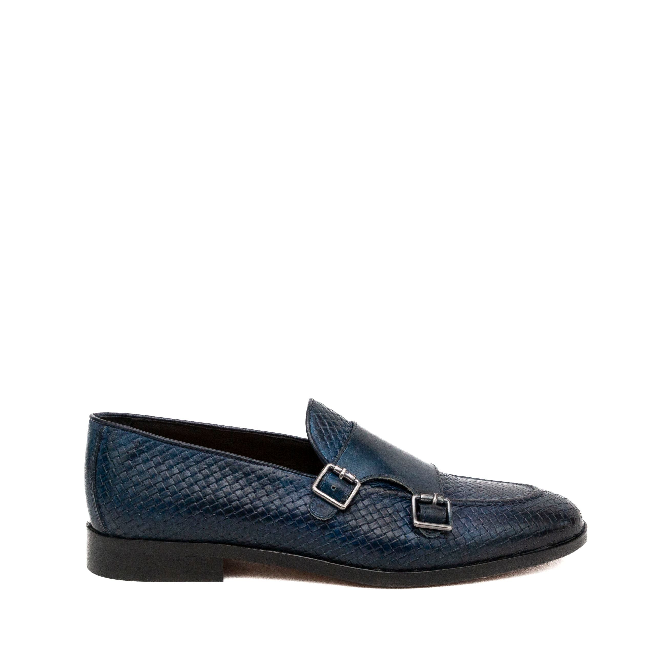 EXTON Fibbie uomo PELLE INTRECCIATA 1834 - Musto Calzature srl
