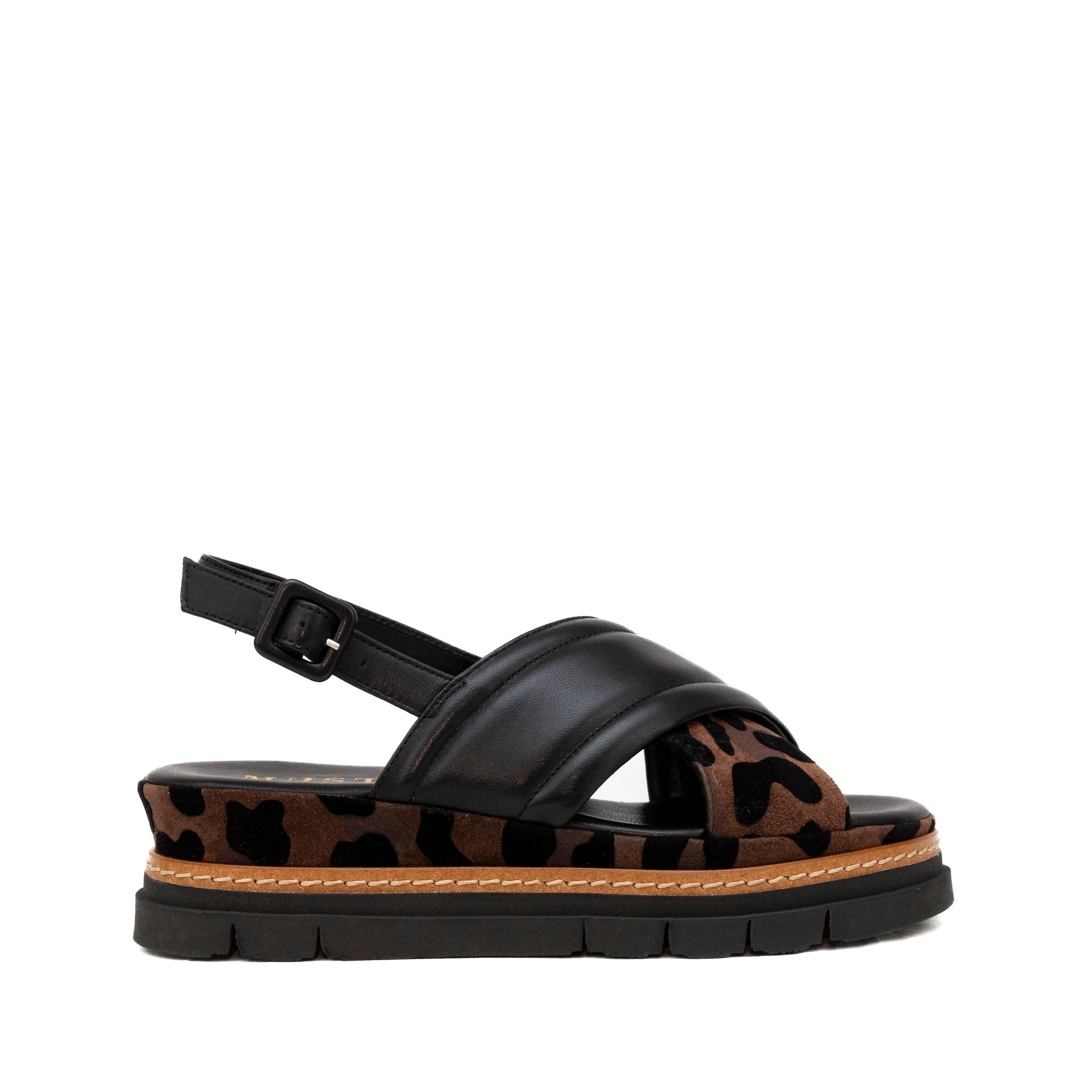 MUSTO Zeppe e platforms pelle e cavallino MASSA H076S - Musto Calzature srl