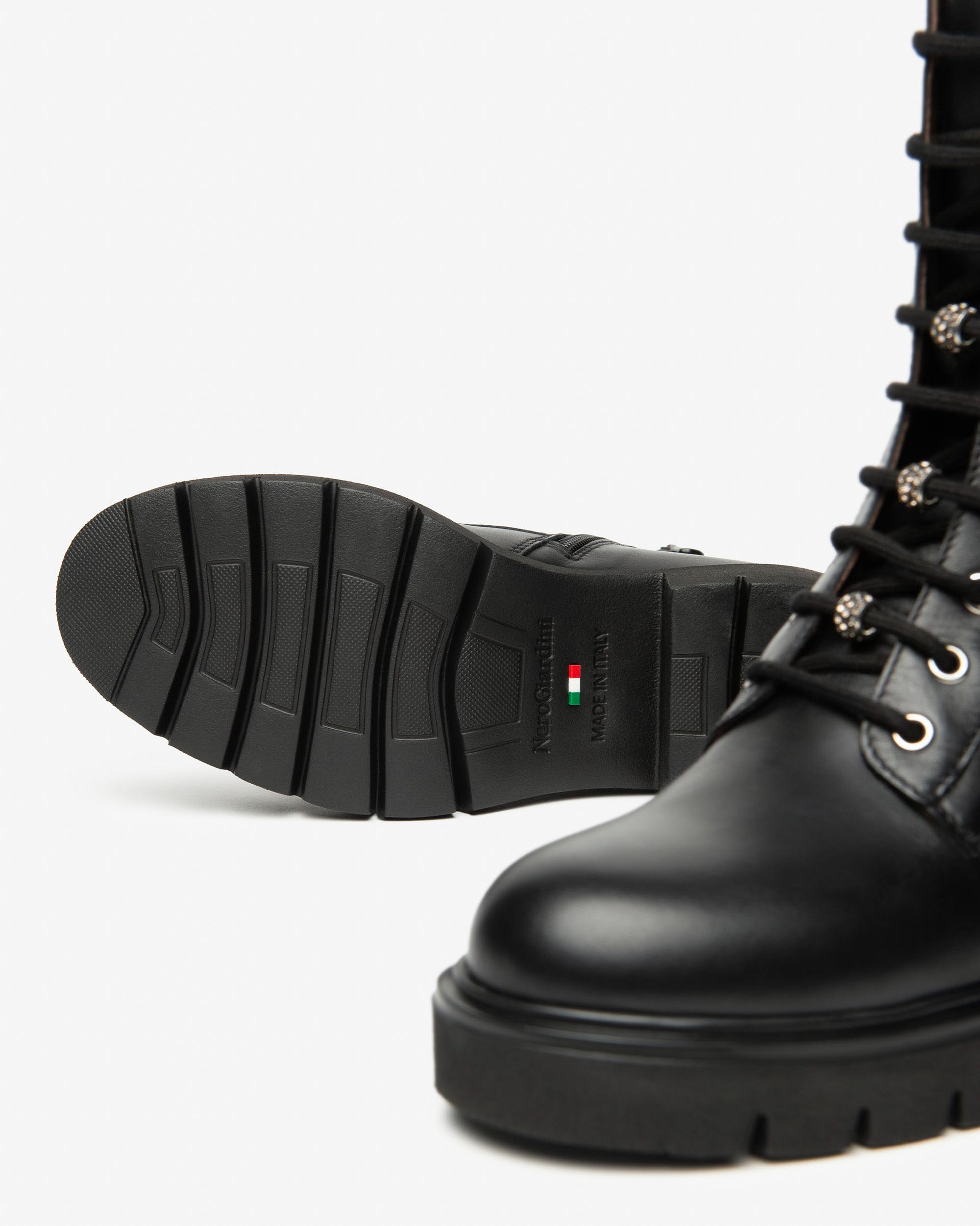 NeroGiardini Anfibi donna in pelle - Musto Calzature srl