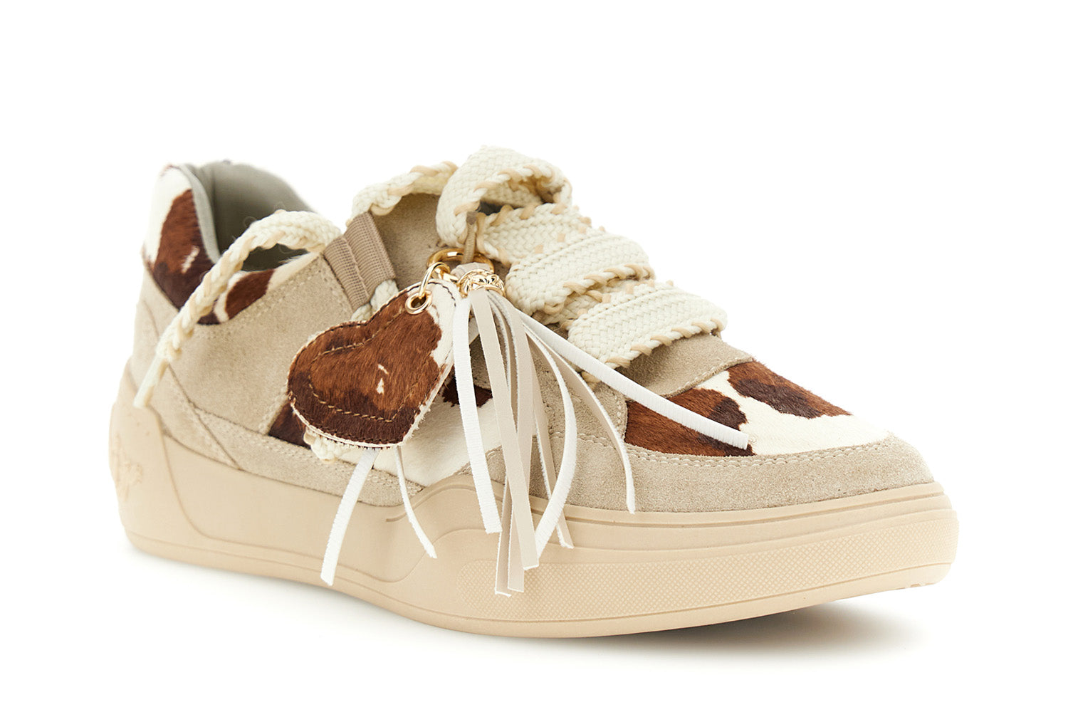 CAFE NOIR Sneakers camoscio e cavallino C1DA6028 - Musto Calzature srl