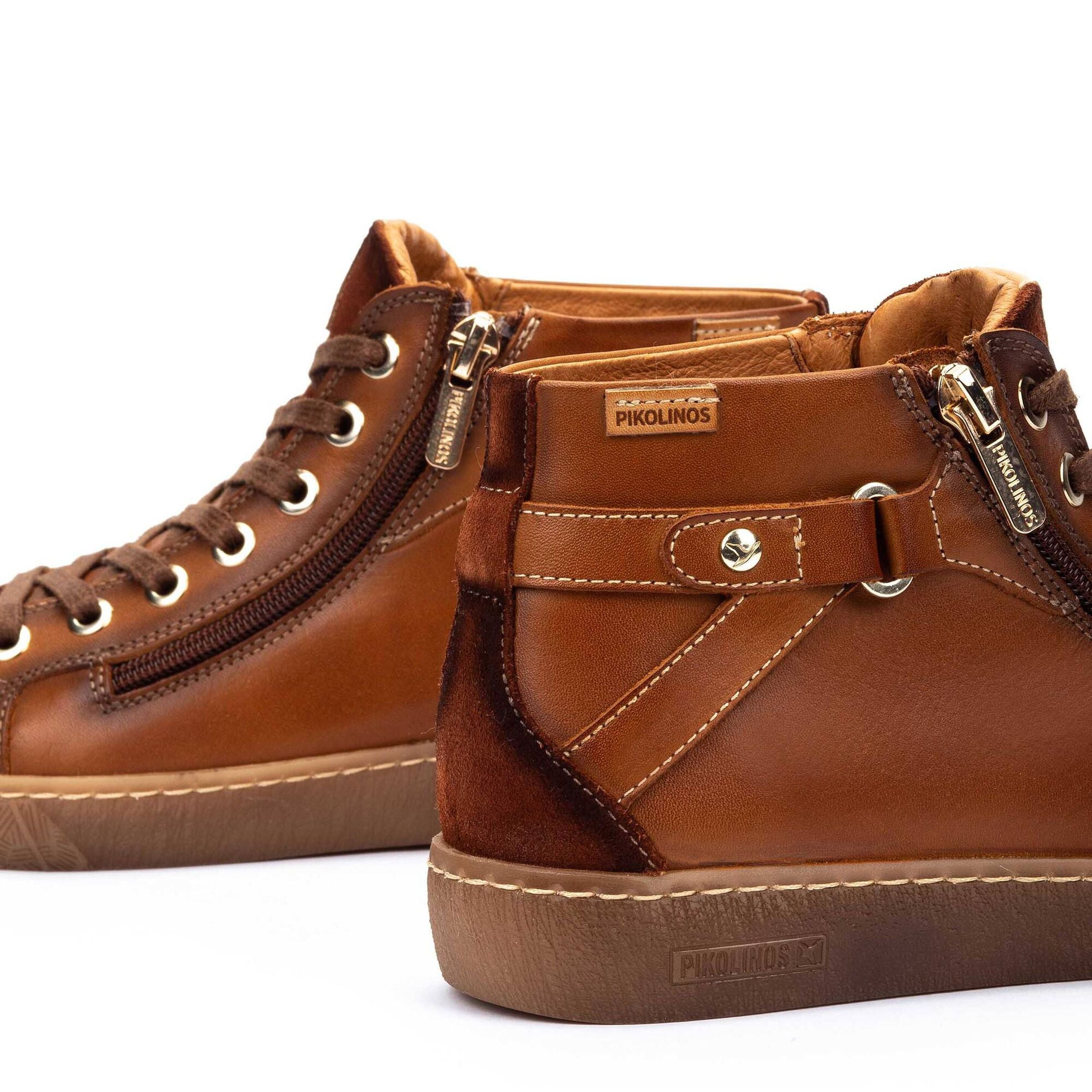 Pikolinos Sneakers donna in pelle con zip laterale LANZAROTE - Musto Calzature srl