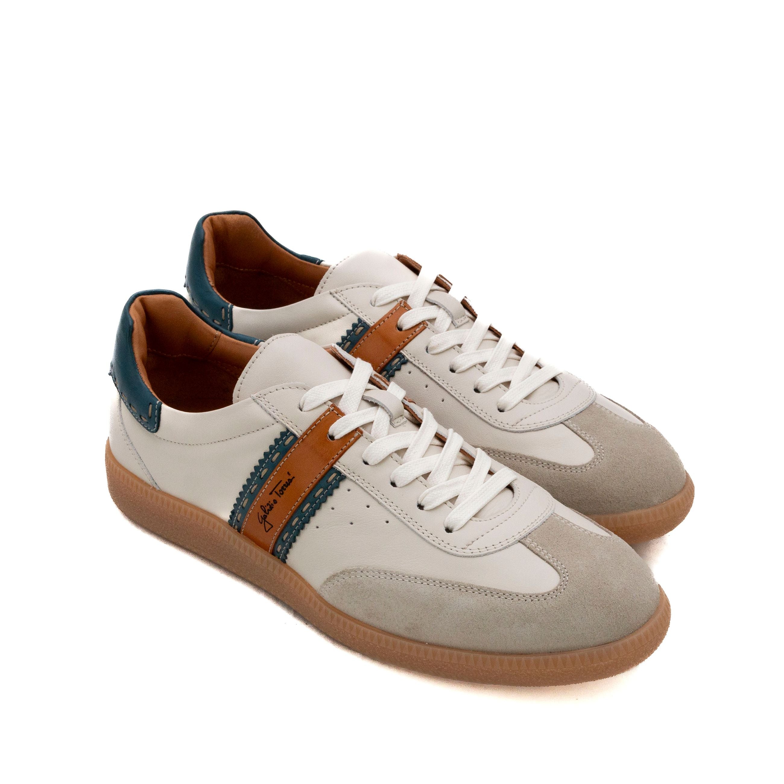 GALIZIO TORRESI Sneakers uomo pelle+camoscio 318450 - Musto Calzature srl