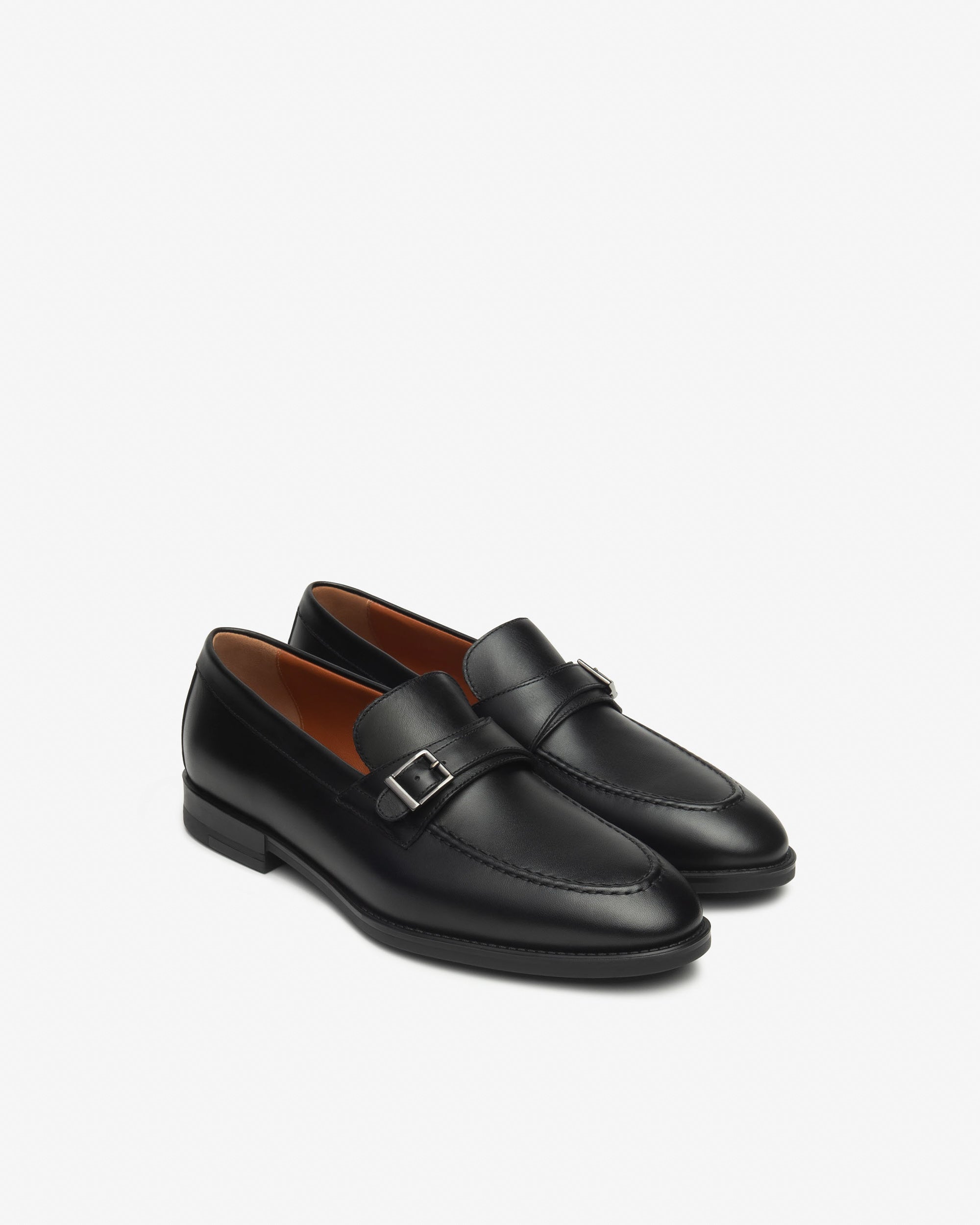 NeroGiardini mocassini da uomo in pelle con fibbia - Musto Calzature srl