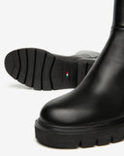 NeroGiardini stivaletti da donna in pelle con bordo assimetrico - Musto Calzature srl