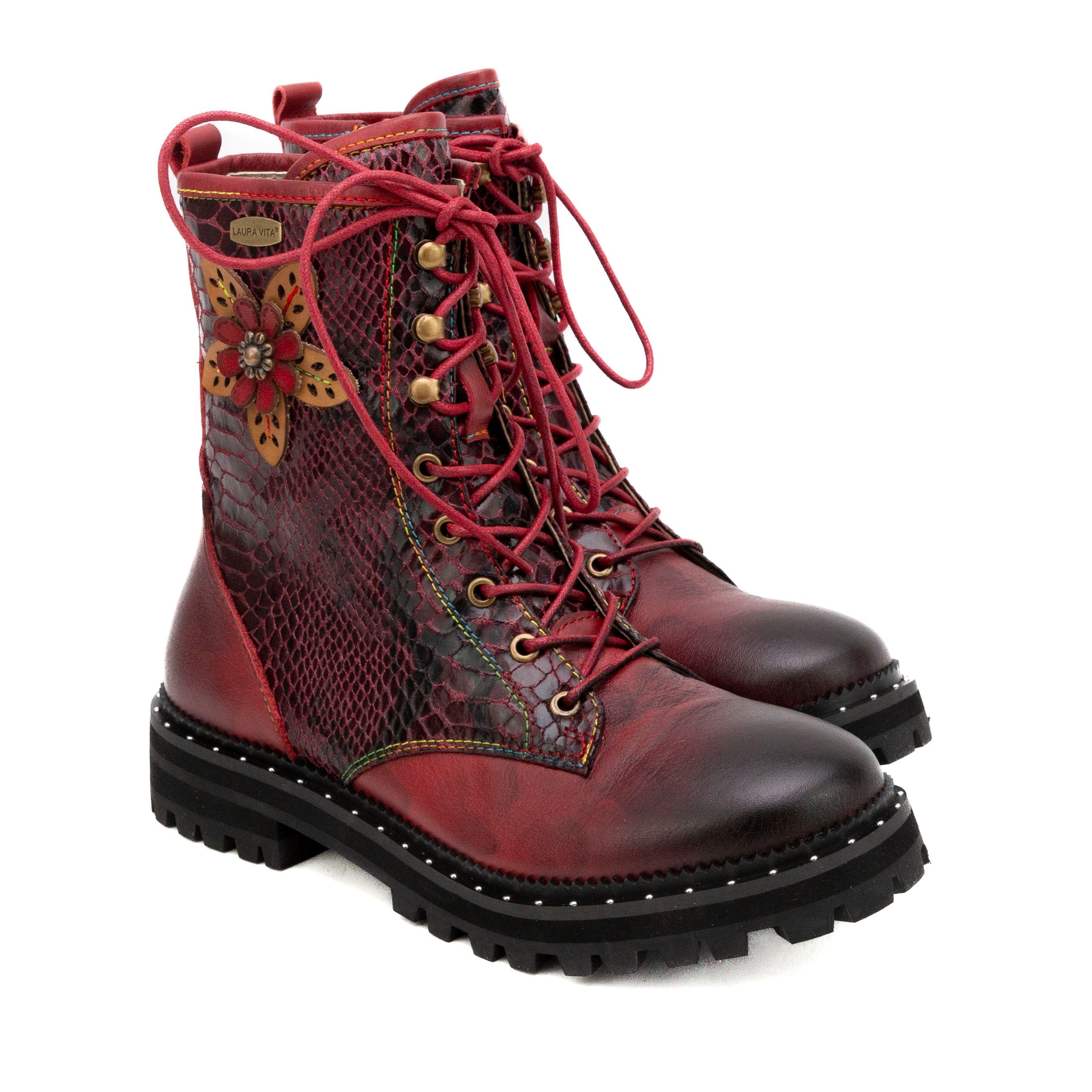 LAURA VITA Anfibi Pelle IACNISO 01 - Musto Calzature srl