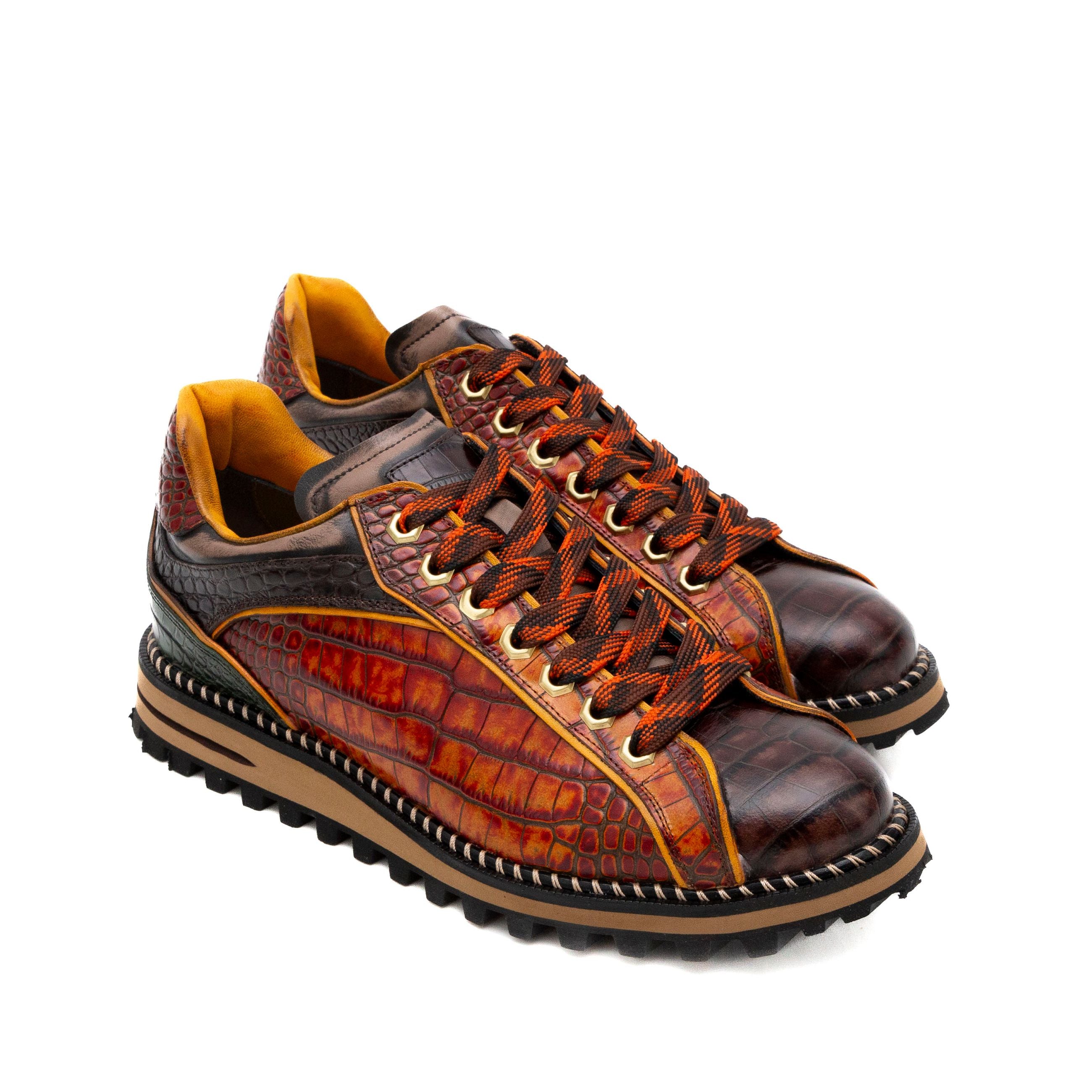 LORENZI Sneakers uomo Pelle 17070 - Musto Calzature srl