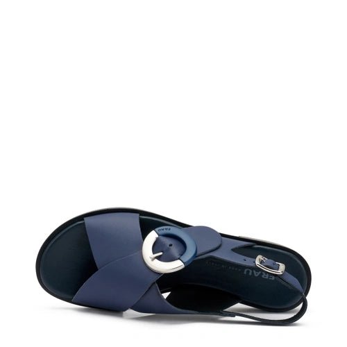 FRAU sandali donna a incrocio in pelle - Musto Calzature srl