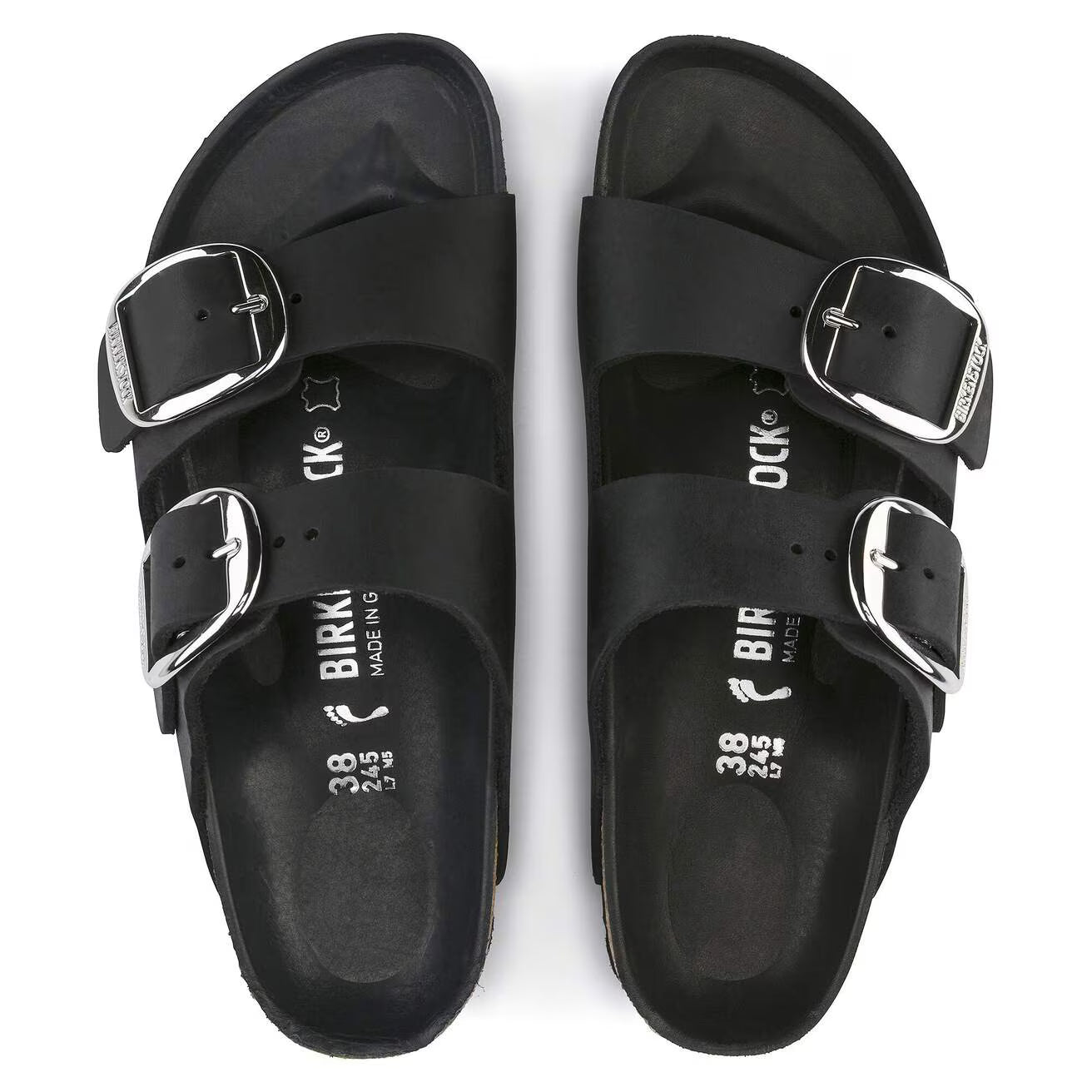 BIRKENSTOCK Birkenstock OILED LEATHER ARIZONA BIG BUCKLE 1011075 - Musto Calzature srl