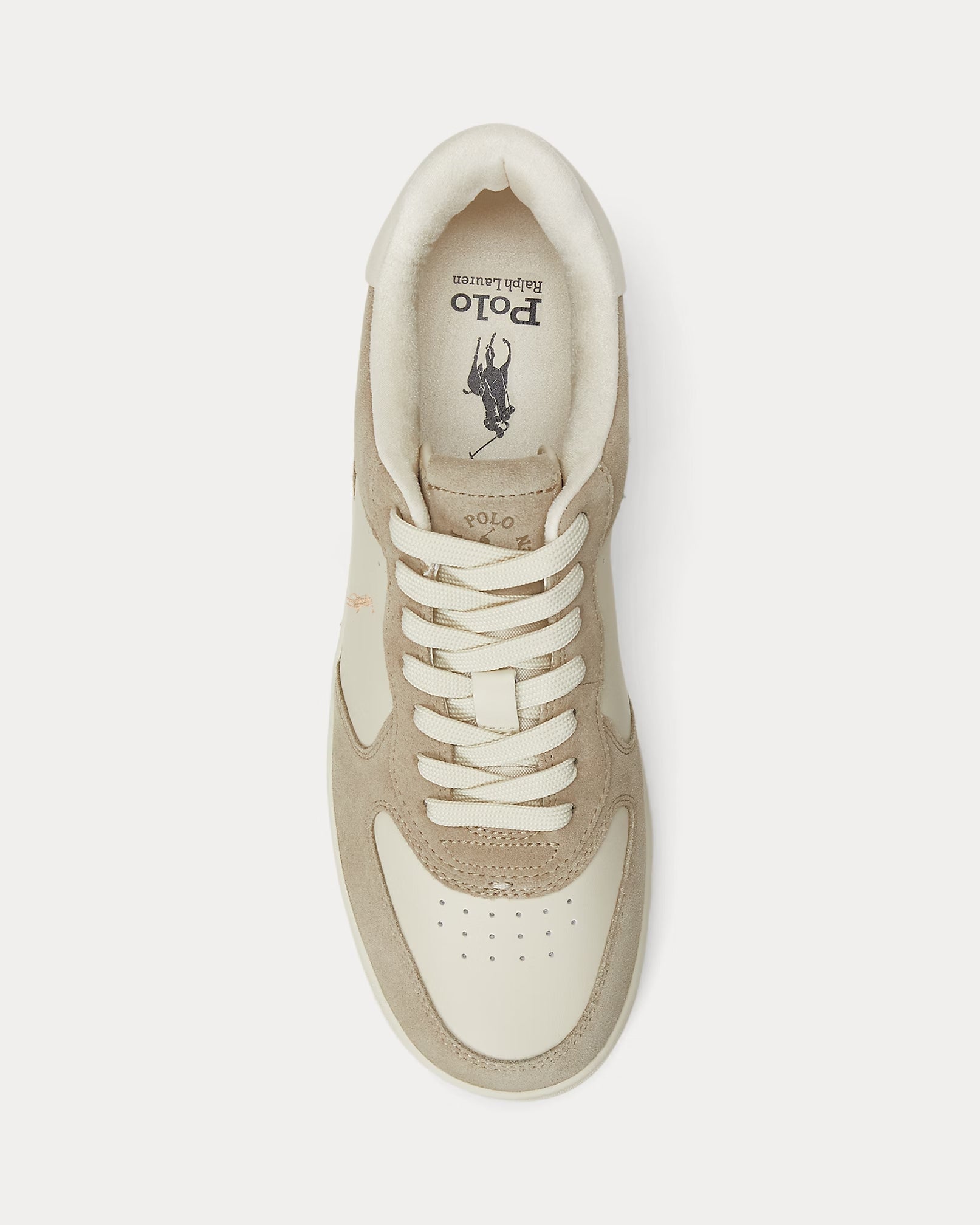 POLO RALPH LAUREN Sneakers uomo pelle+camoscio MASTERS COURT cam s - Musto Calzature srl