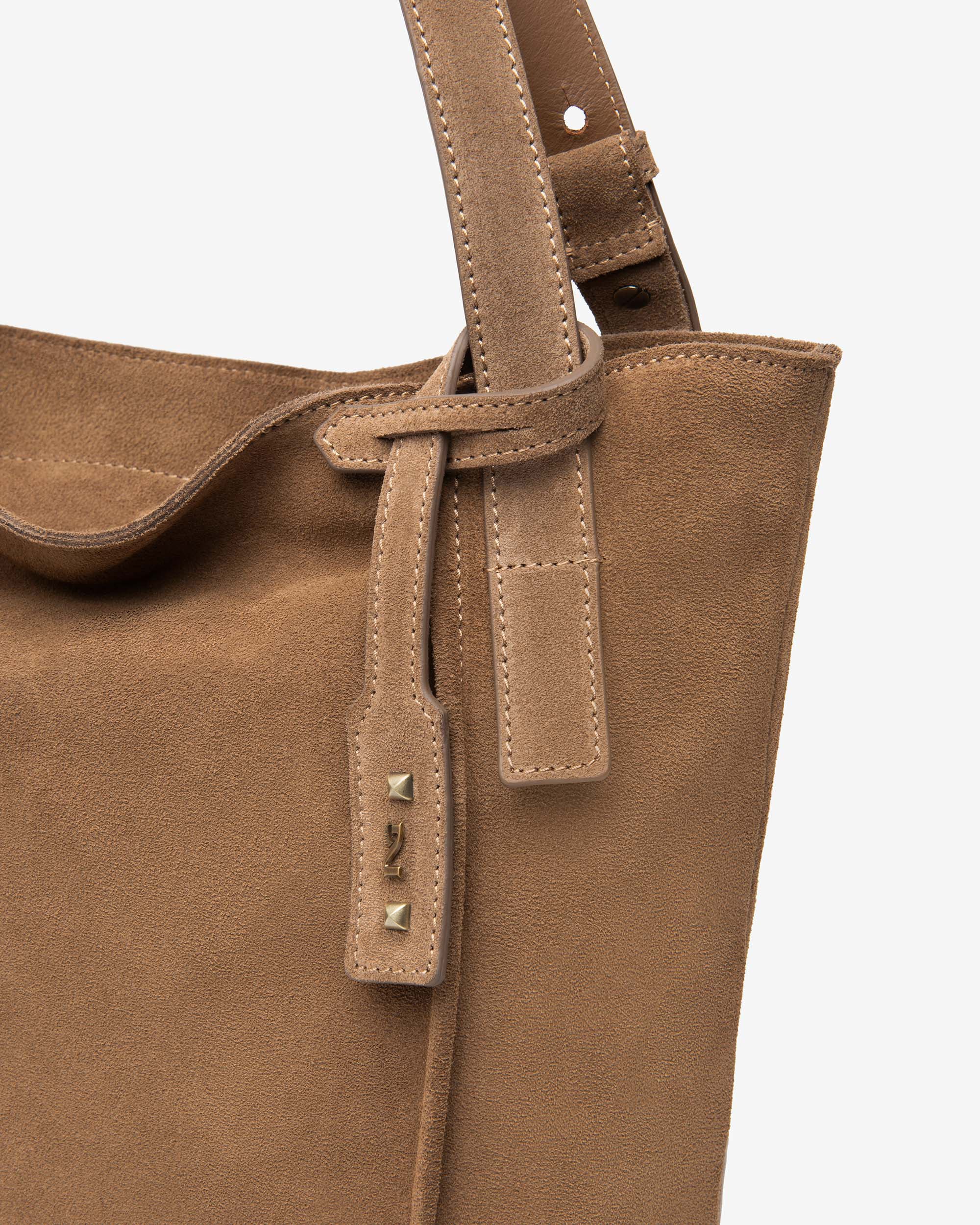 NeroGiardini borsa da donna in camoscio - Musto Calzature srl