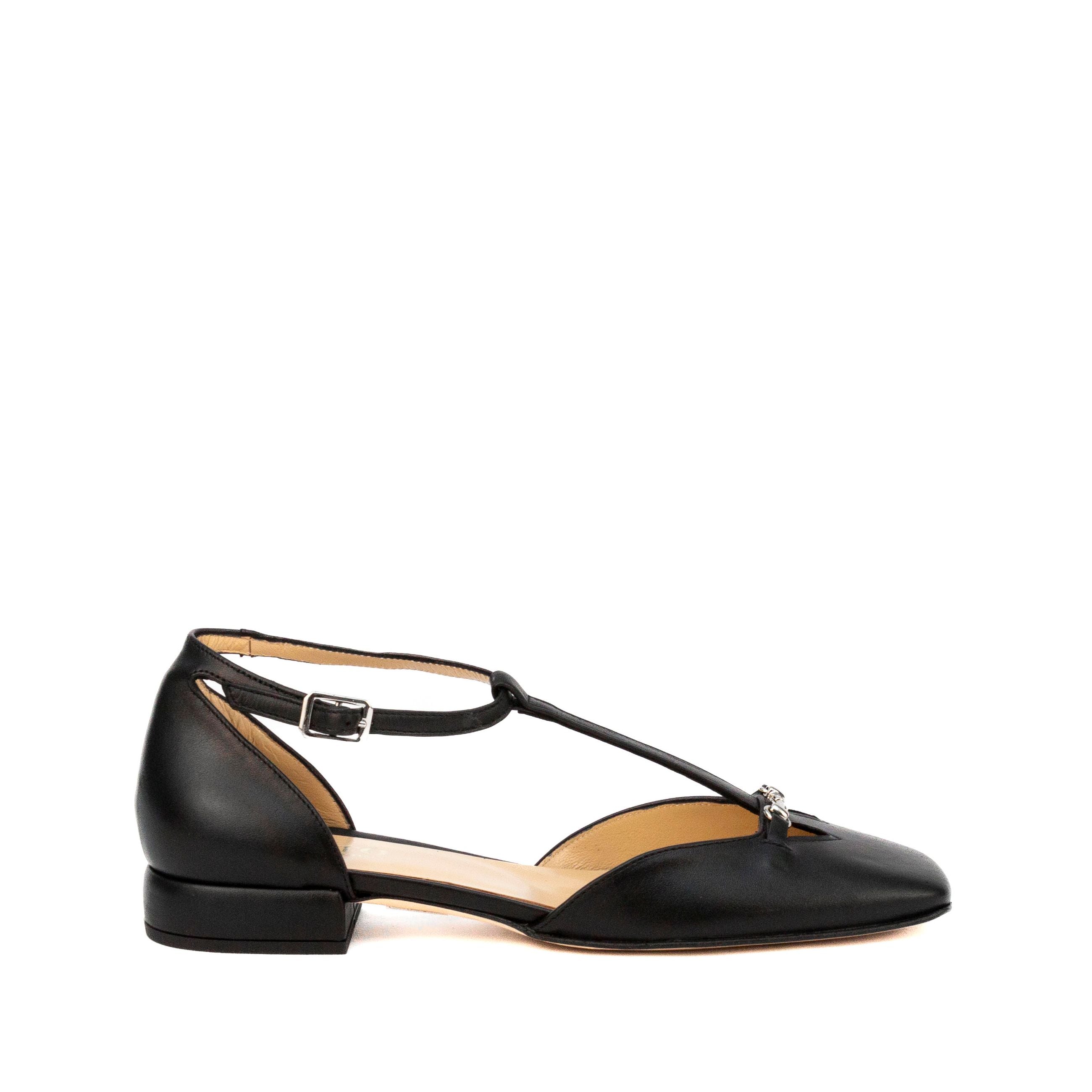 Musto décolleté in pelle tacco basso Letizia - Musto Calzature srl