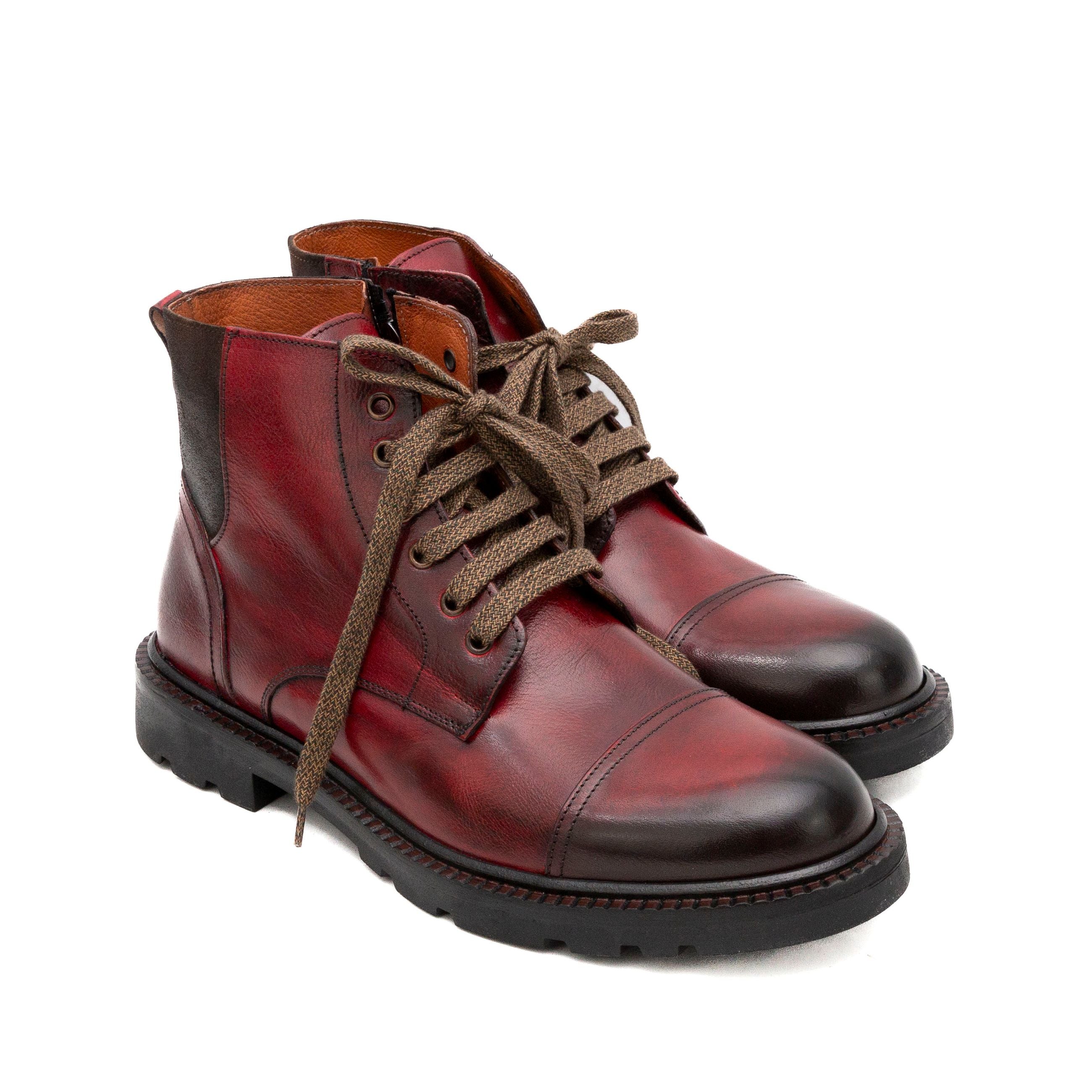 EXTON Anfibi uomo vitello toscano 5482 - Musto Calzature srl
