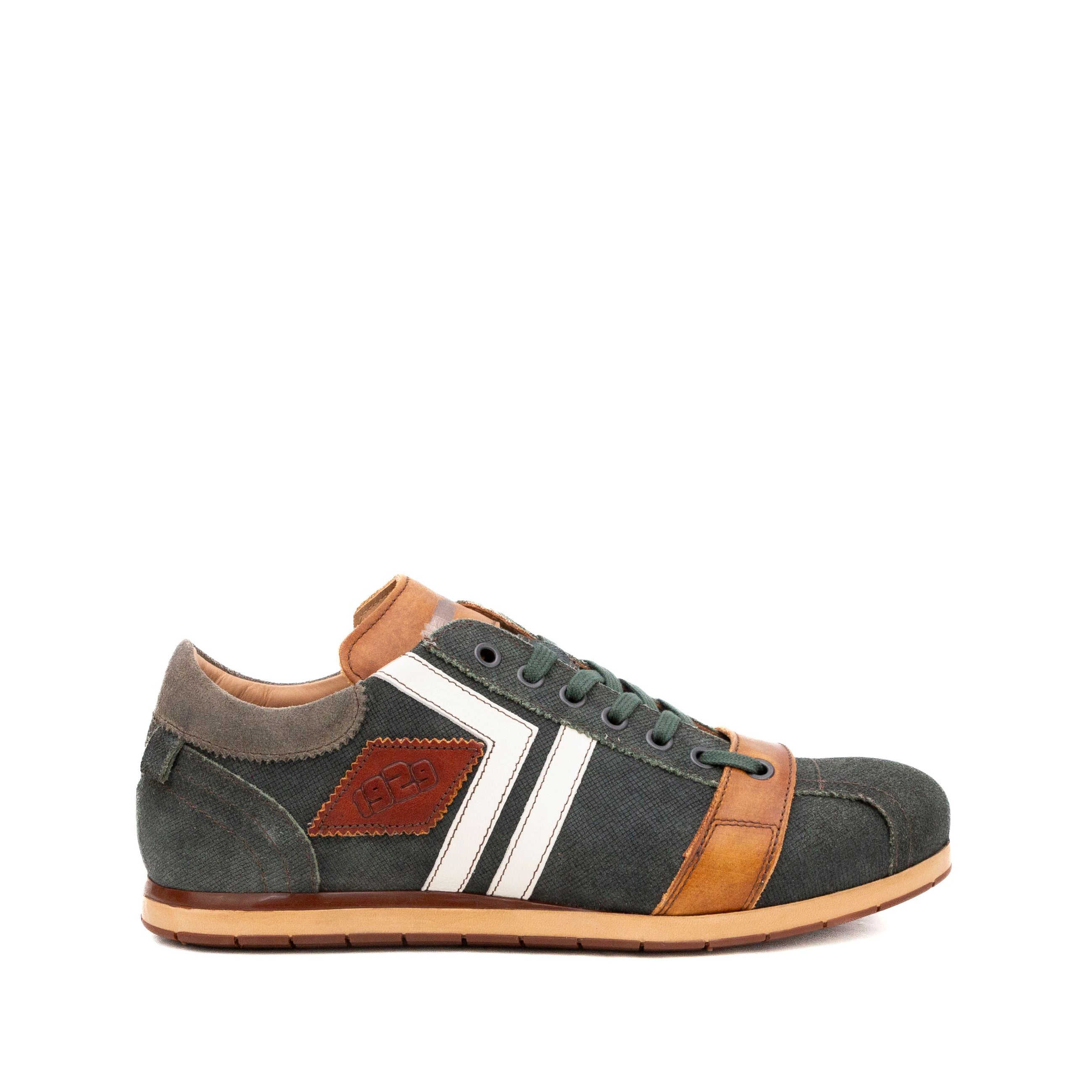 KAMO - GUTSU Sneakers uomo pelle+camoscio TIFO - 030 - Musto Calzature srl