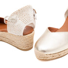 VIGUERA zeppa in pelle laminata - Musto Calzature srl