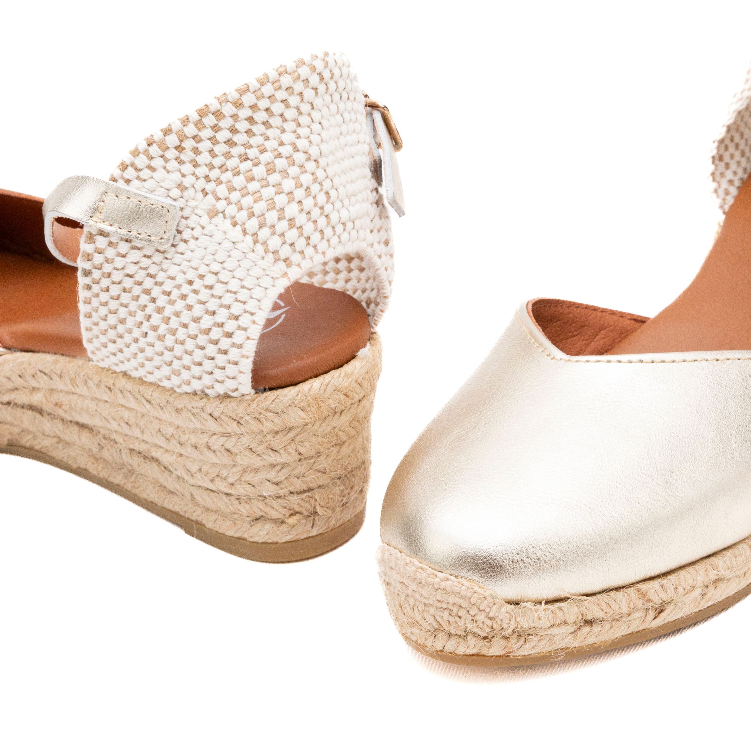 VIGUERA zeppa in pelle laminata - Musto Calzature srl