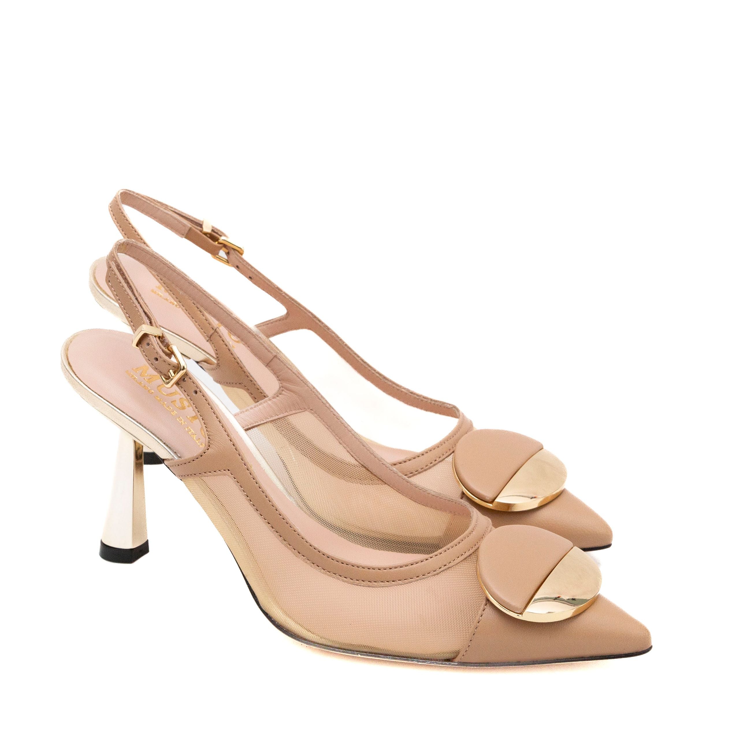 MUSTO Decolletè nappa+rete PATTIE 1966 - Musto Calzature srl