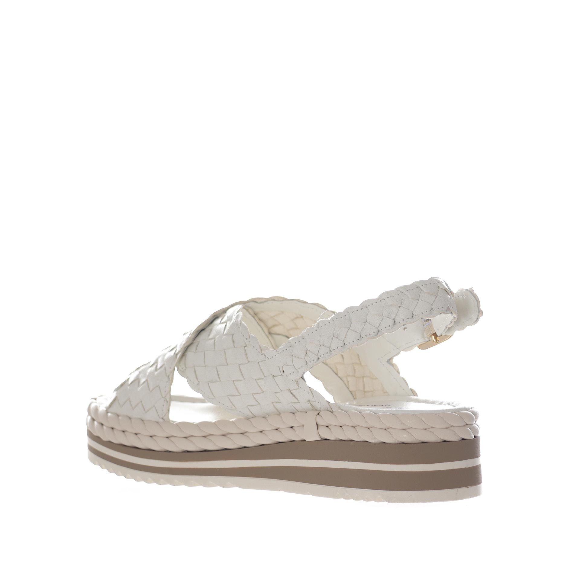 PONS QUINTANA Sandali PELLE INTRECCIATA MILAN 9797 - Musto Calzature srl