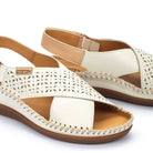 Pikolinos sandali donna con zeppa in pelle CADAQUES - Musto Calzature srl