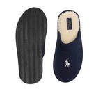 POLO RALPH LAUREN Pantofole casa uomo tessuto scamosciato KLARENCE 25 - Musto Calzature srl