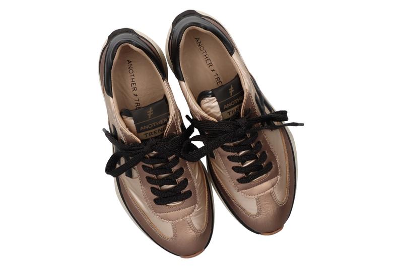 ANOTHER TREND Sneakers pelle e tessuto A041.V3C9 - Musto Calzature srl