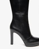 NeroGiardini Stivali da donna in pelle con tacco alto e plateau - Musto Calzature srl