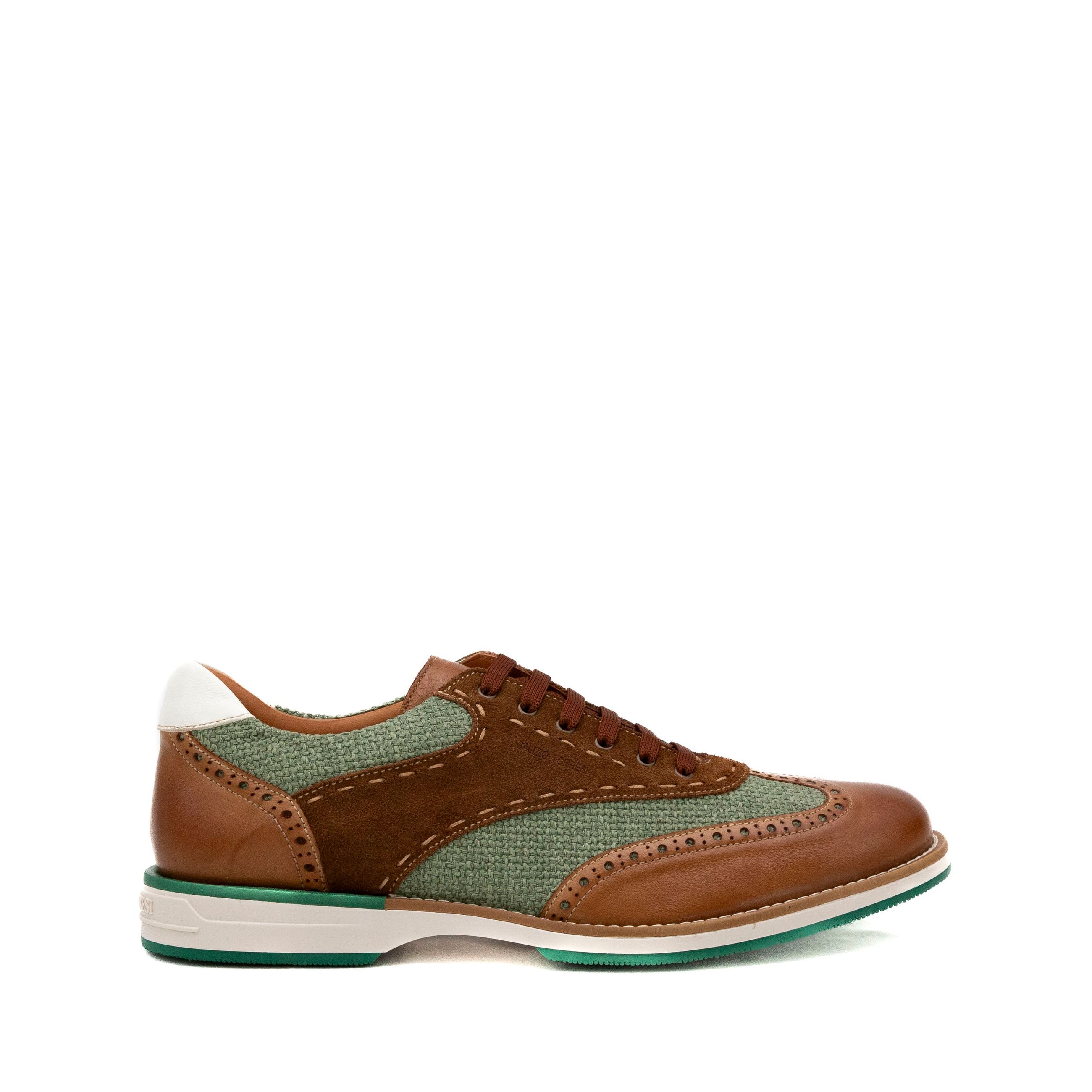 GALIZIO TORRESI Sneakers uomo pelle e tessuto 313930 - Musto Calzature srl