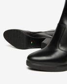 NeroGiardini Stivale donna in pelle con tacco alto - Musto Calzature srl