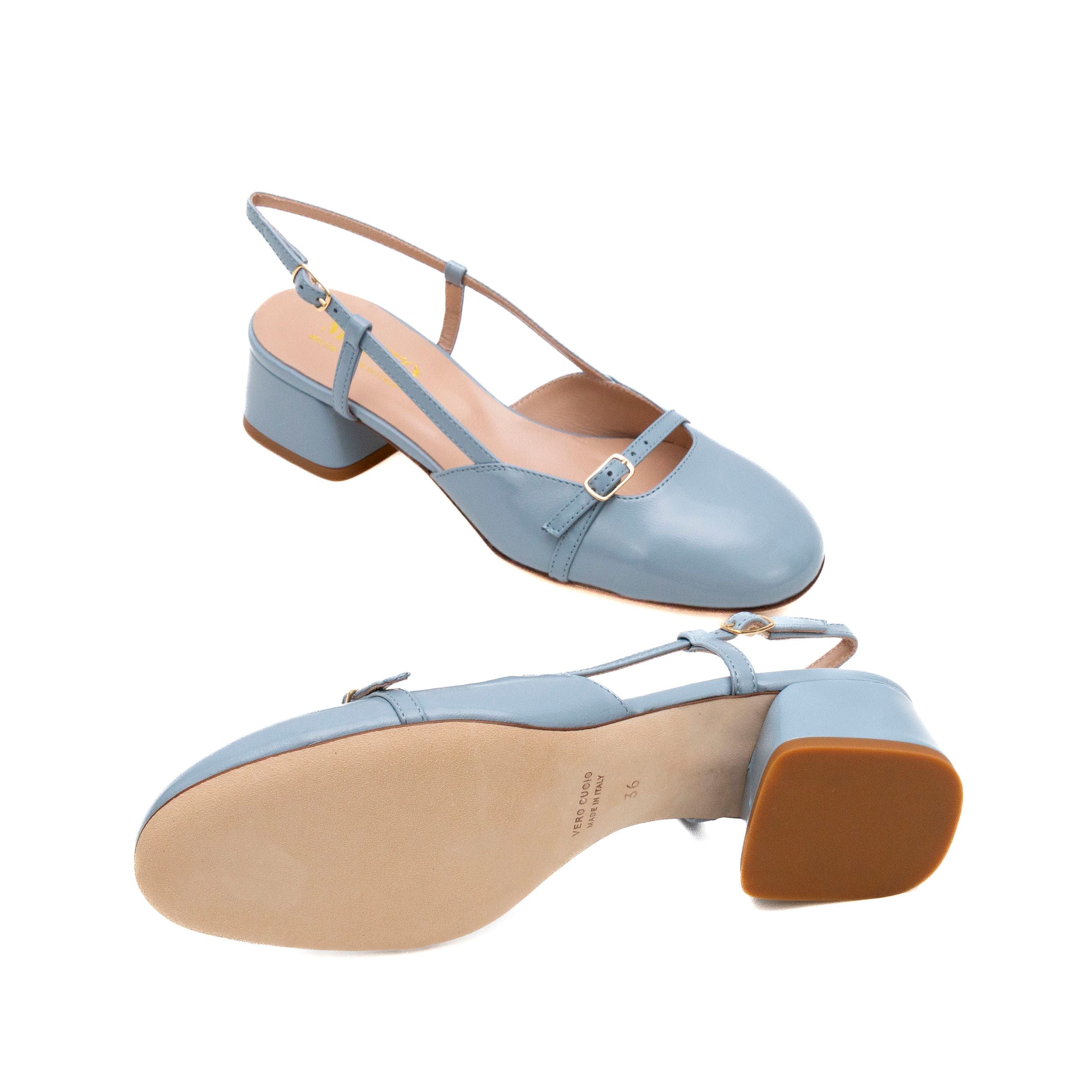 MUSTO Decolletè tacco basso nappa lucida ASTRID B3105 - Musto Calzature srl