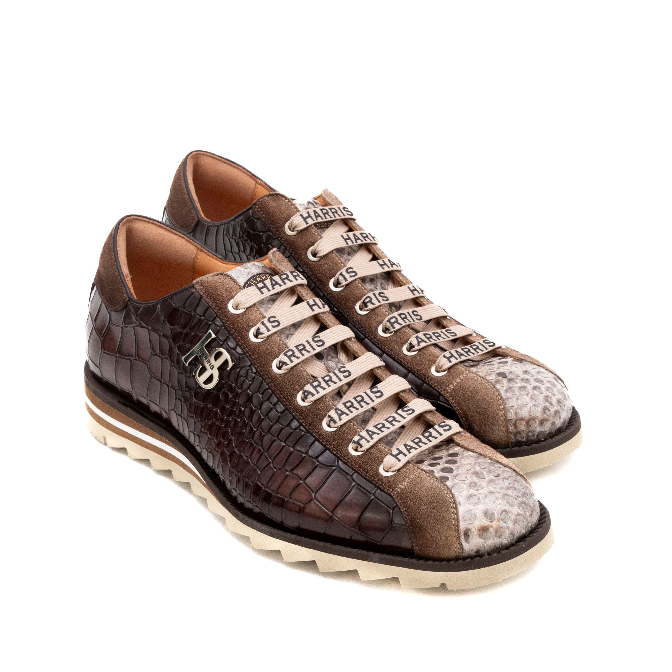 HARRIS Sneakers uomo pelle+camoscio 2892/25 - Musto Calzature srl
