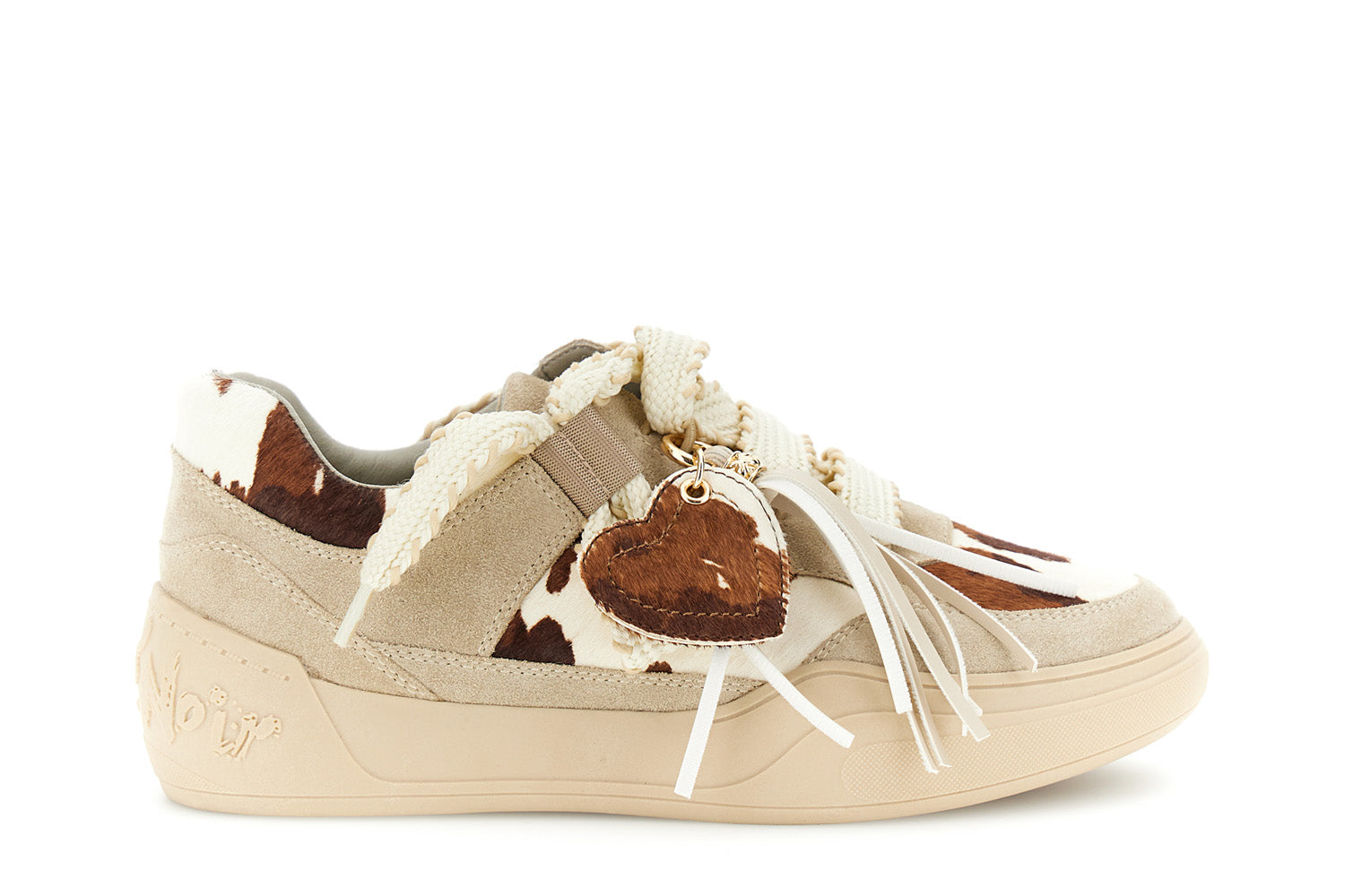 CAFE NOIR Sneakers camoscio e cavallino C1DA6028 - Musto Calzature srl