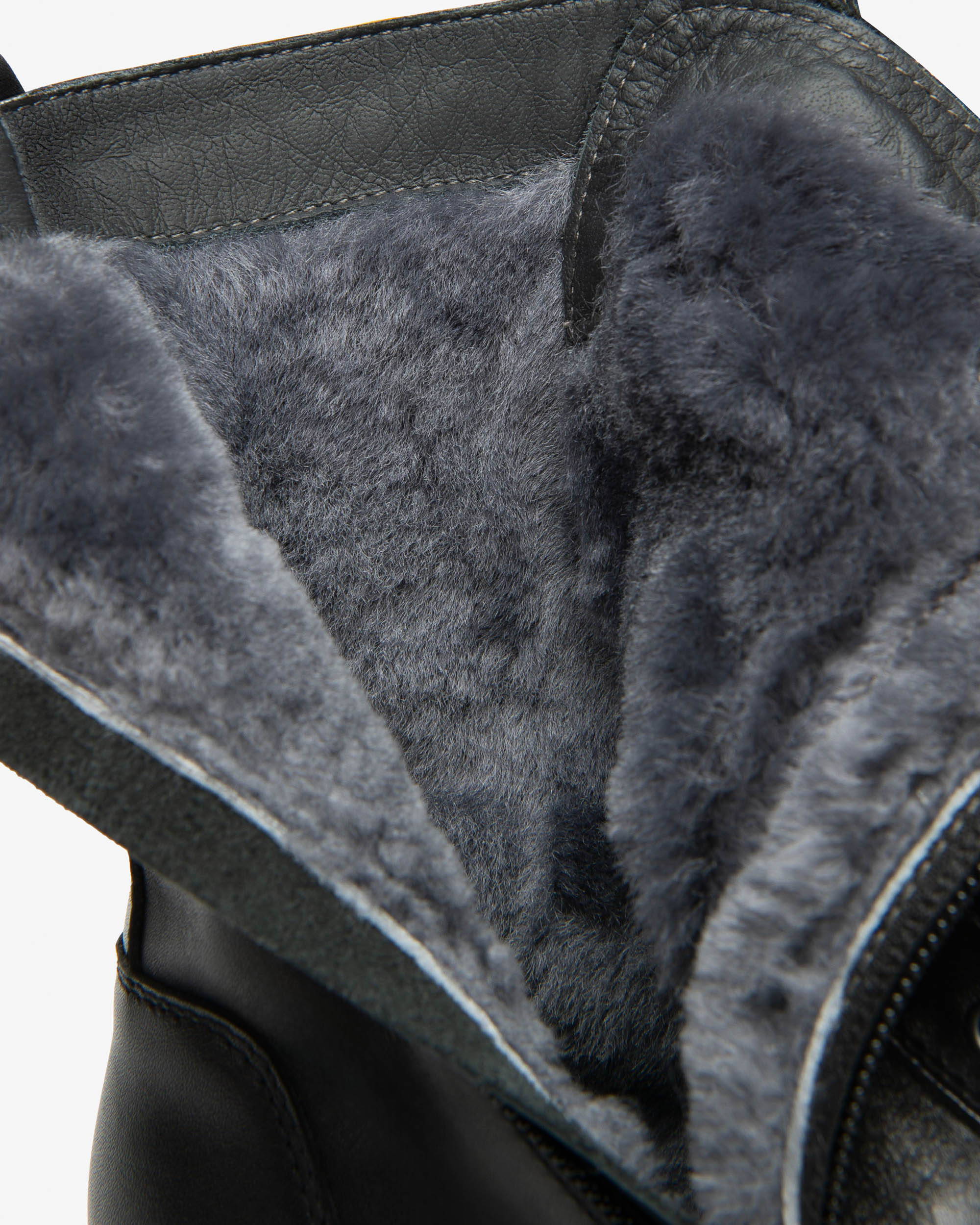 NeroGiardini Anfibi da donna in pelle con fodero in pelo - Musto Calzature srl