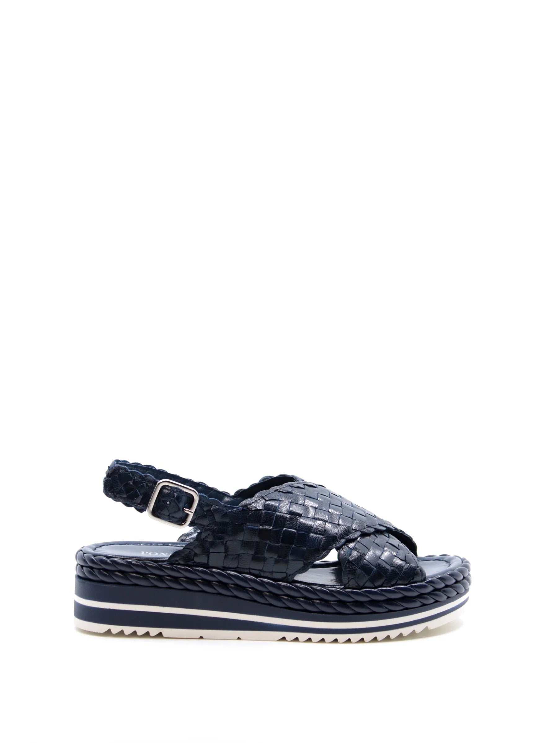 PONS QUINTANA Sandali PELLE INTRECCIATA MILAN 9797 - Musto Calzature srl