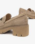 NeroGiardini Mocassini donna in camoscio con suola alta - Musto Calzature srl